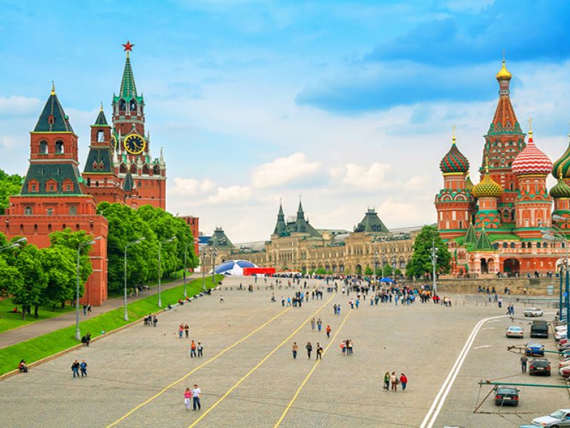 BİR RUSYA MASALI TURU Moskova Şehir Turu & St. Petersburg Şehir Turu - OUT-1002